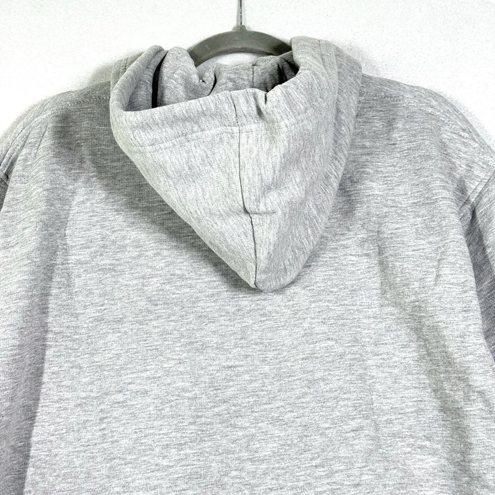 Vintage Y2K Nike Hoodie Mens Large 1/4 Zip Sweatshirt Pullover Swoosh Logo NWT